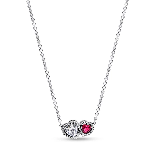 Pandora Glória szívek medálos nyaklánc 45 cm - 393632C01-45