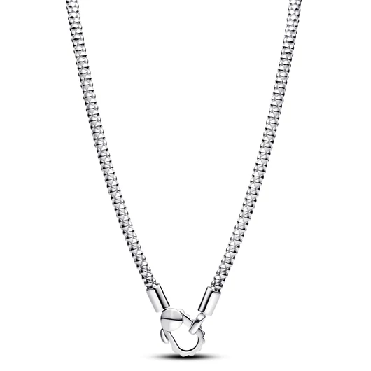 Pandora Szegecselt kapcsos és láncos nyaklánc 45 cm - 393682C00-45