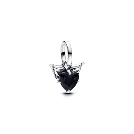 Pandora Me Szárnyas szív mini függő charm - 793626C01
