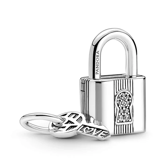 Pandora Lakat és Kulcs charm - 790088C01