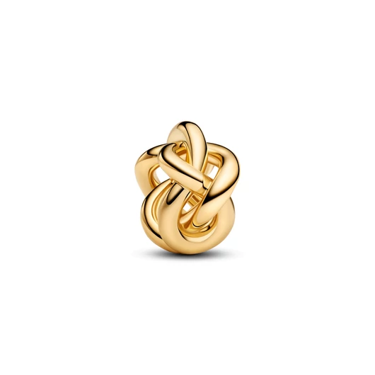 Pandora 14K aranyozott végtelen csomó charm - 763755C00