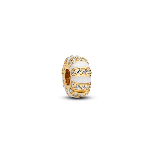 Pandora 14K aranyozott Kövek és tűzzománc klip - 763785C01