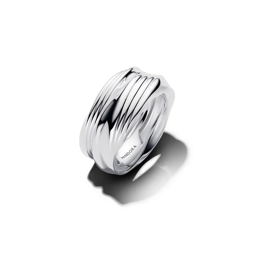 Pandora Csavart dupla gyűrű 48-as méret - 193890C00-48