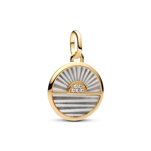 Pandora Me 14K aranyozott Napfelkelte medál függő charm - 763859C01