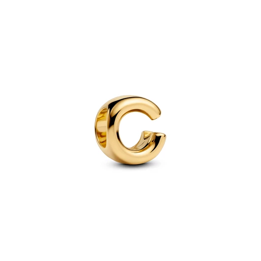 Pandora 14K aranyozott "C" betű charm - 763949C00