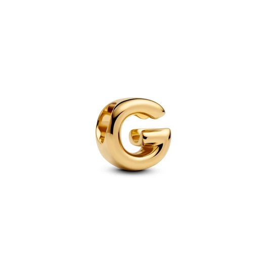 Pandora 14K aranyozott "G" betű charm - 763953C00