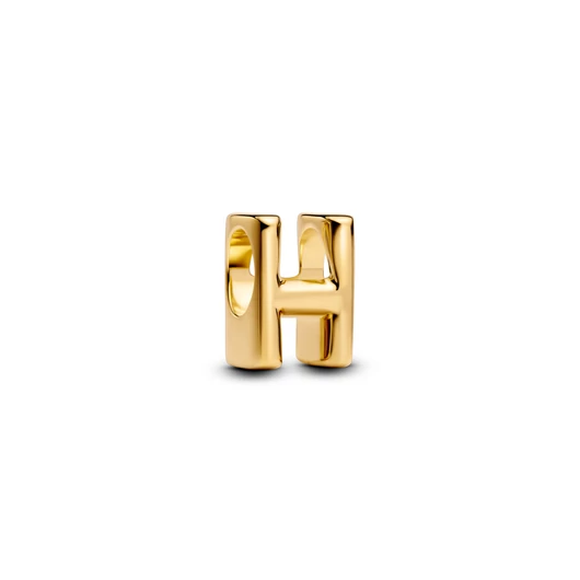 Pandora 14K aranyozott "H" betű charm - 763954C00