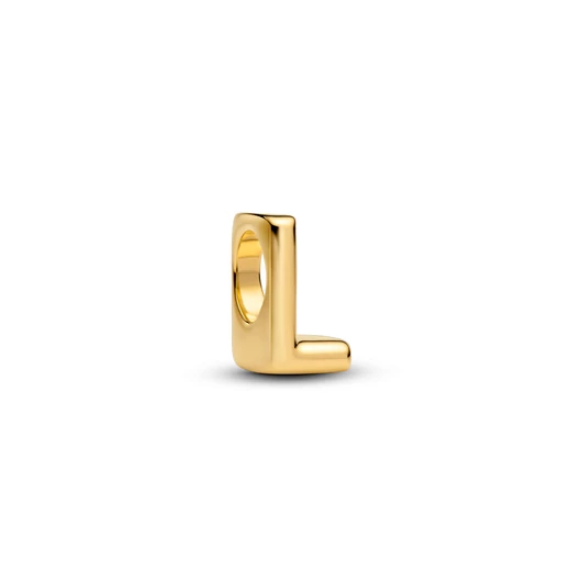 Pandora 14K aranyozott "L" betű charm - 763958C00
