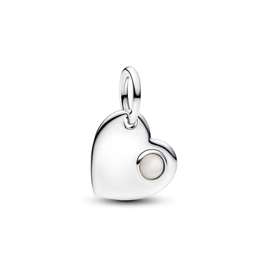 Pandora Gravírozható szív alakú charm - 794295C06