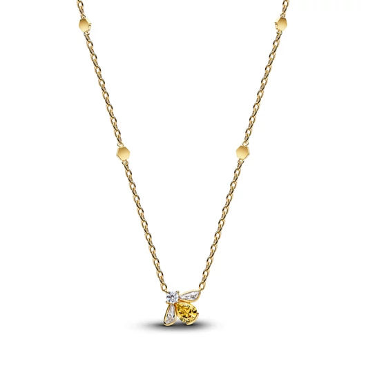 Pandora Háziméh nyaklánc 14K aranyozással - 364560C01-45