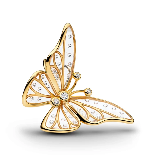 Pandora Nagyméretű, áttört pillangó charm - 764487C01