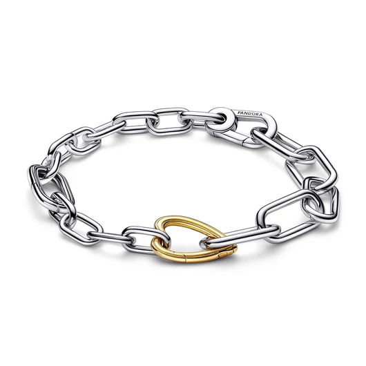 Pandora Me kéttónusú szív karkötő 23 cm - 562527C00-5
