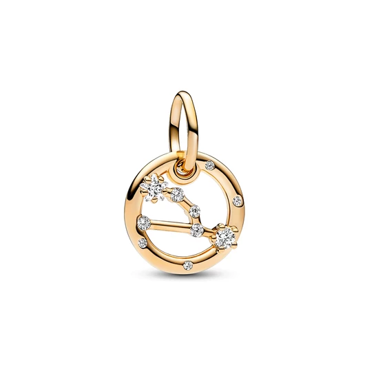 Pandora Bika csillagjegy 14k aranyozott charm - 762707C01