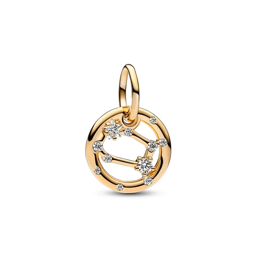 Pandora Ikrek csillagjegy 14k aranyozott charm - 762711C01