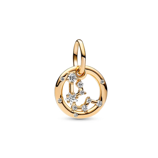 Pandora Vízöntő csillagjegy 14k aranyozott charm - 762717C01