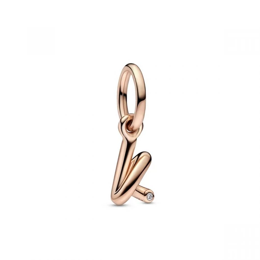 Pandora "K" betű charm - 782460C01