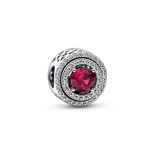 Pandora Csillogó Rétegzett Piros Köves charm - 792418C01