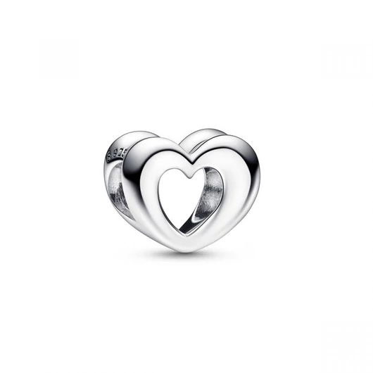 Pandora nyitott szív charm - 792492C00
