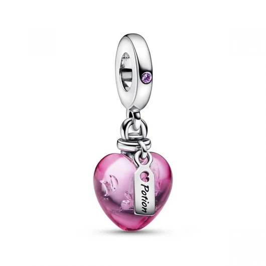 Pandora muránói üveg szerelmi bájital függő charm - 792509C01