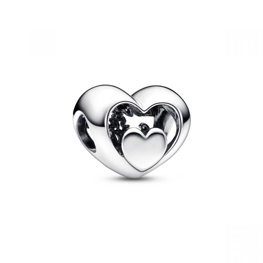 Pandora nyitott szív charm - 792512C00