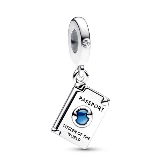 Pandora kinyitható útlevél függő charm - 792680C01