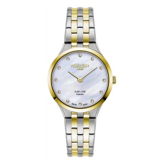 Roamer Slim Line Diamond női óra - 512847478920