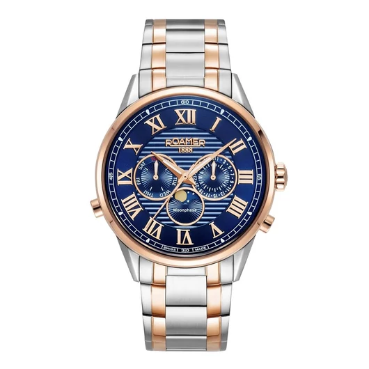 Roamer Superior Moonphase férfi óra - 513821494550