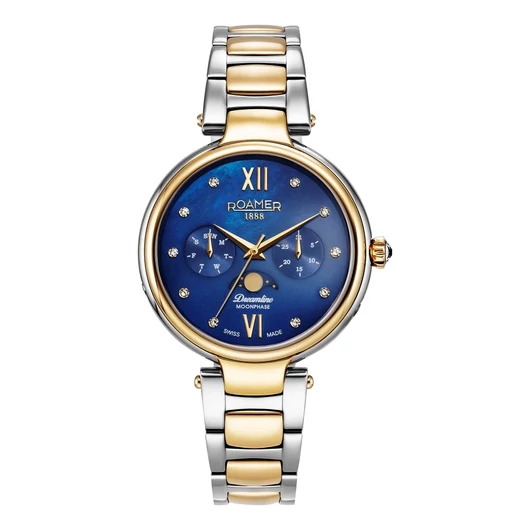 Roamer Dreamline Diamond Moonphase női óra - 858801484950