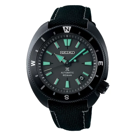 Seiko Prospex Turtle The Black Series limitált kiadású férfi óra - SRPH99K1