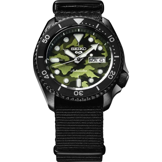 Seiko 5 Sports ‘Camouflage’ Street Style férfi óra - SRPJ37K1