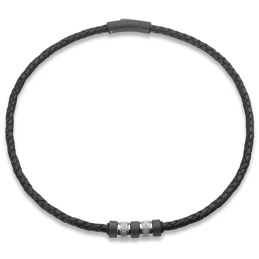 STEELWEAR Sidney férfi bőr nyaklánc 50 cm - SW-341