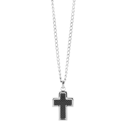 STEELWEAR New York férfi nyaklánc kereszt medállal 50 cm - SW-395