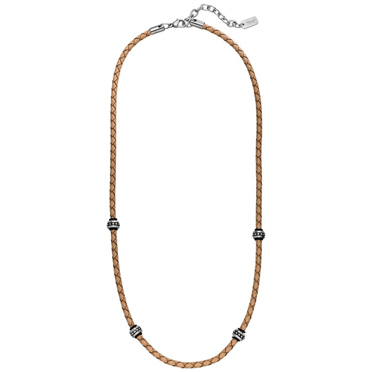 STEELWEAR Madrid férfi bőr nyaklánc 60 cm - SW-799