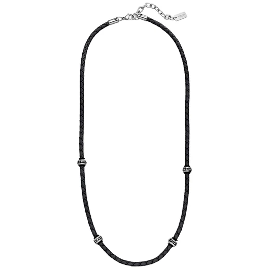 STEELWEAR Madrid férfi bőr nyaklánc 60 cm - SW-801
