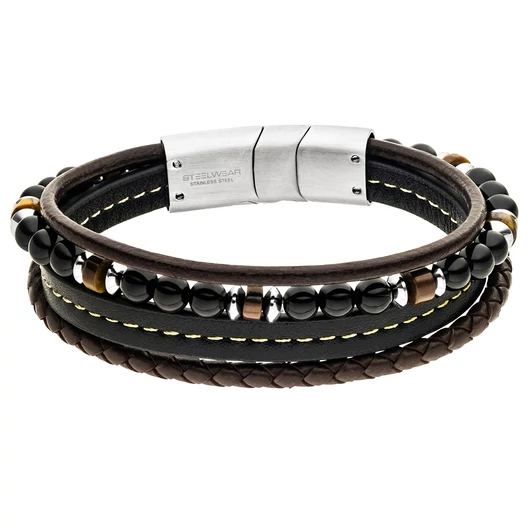 STEELWEAR Las Vegas férfi karkötő 21 cm - SW-835