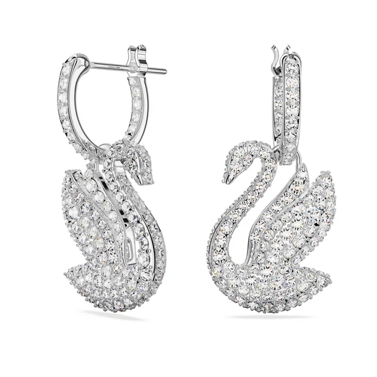 Swarovski Iconic Swan csepp alakú fülbevaló - 5647545