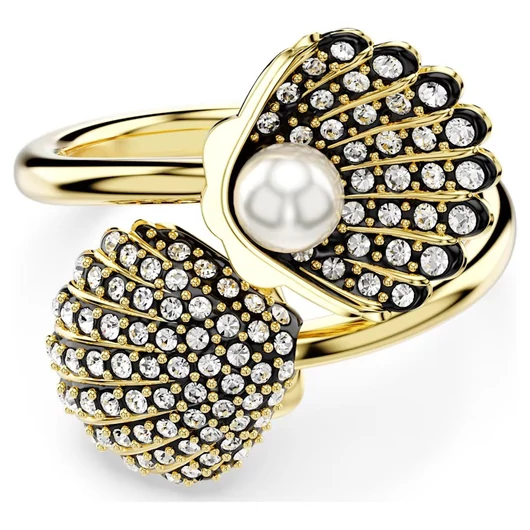 Swarovski Idyllia nyitott Kagyló gyűrű 52-es méret - 5683953