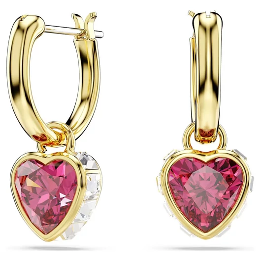 Swarovski Chroma szív alakú fülbevaló - 5684760