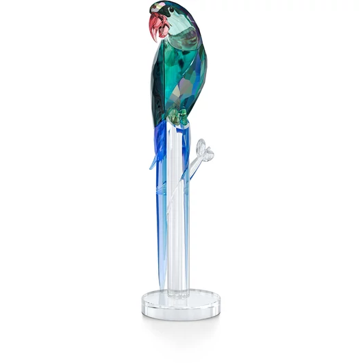 Swarovski Jungle Beats, Banjo, a zöld arapapagáj kristály dísz - 5557849