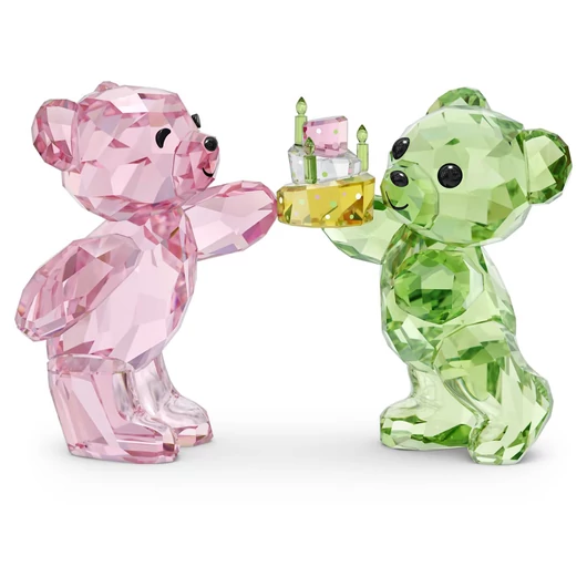 Swarovski Kris mackó Születésnapi mackók kristály dísz - 5639858