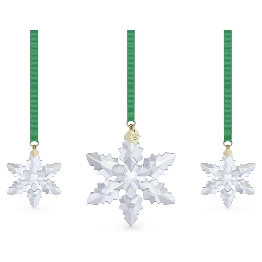 Swarovski 2024 Éves kiadás hópehely kristály dísz szett - 5674317