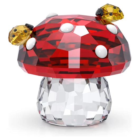 Swarovski Idyllia Gomba és katicabogár kristály dísz - 5683436
