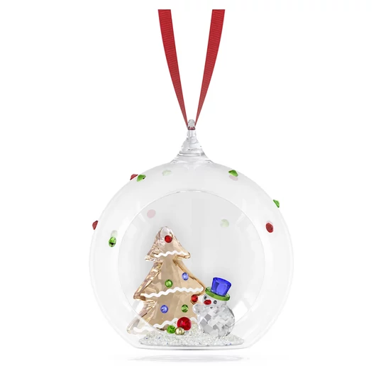 Swarovski Holiday Cheers Karácsonyfa és hóember gömbdísz - 5701509