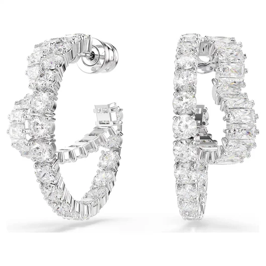 Swarovski Matrix szív fülbevaló - 5705748