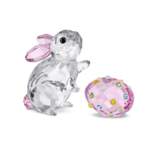 Swarovski Idyllia Nyúl és tojás kristály dísz - 5748224