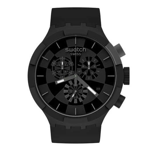 Swatch Checkpoint Black férfi óra - SB02B400