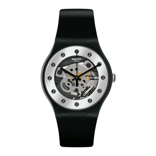 Swatch Silver Glam unisex óra - SO29B109