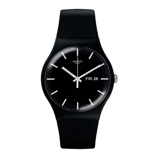 Swatch Mono Black unisex óra - SO29B704