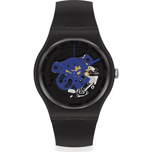 Swatch Time To Blue Big unisex óra - SO32B109