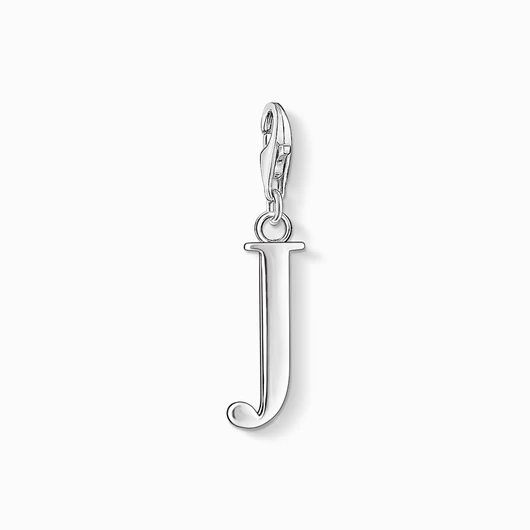 Thomas Sabo "J" charm - 0184-001-12